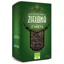 Dary Natury Herbata zielona z mit liciasta 80 g Bio