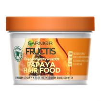 Garnier Fructis Papaya Hair Food regenerująca maska do włosów zniszczonych 390 ml