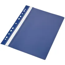 Panta Plast Skoroszyt A4 PVC z europerforacj� granatowy 10 szt.