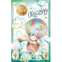 AbCard Kartka okoliczno�ciowa Urodziny (wymienne cyfry)