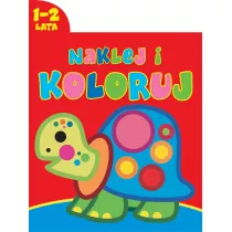 Naklej i koloruj 1-2 lata
