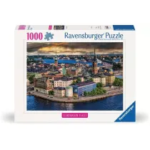 Puzzle 1000 el. Skandynawskie miasto widok Ravensburger