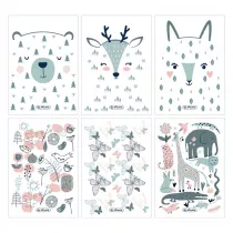 Herlitz Zeszyt A5 Scandy kratka 16 kartek 20 szt.