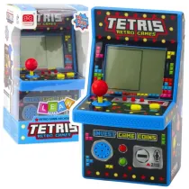 Automat do gry tetris retro 49 niebieski LeanToys