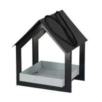 Esschert Design Karmnik dla ptakw wiszcy stalowy