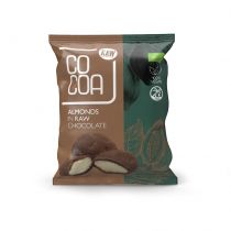 Cocoa Migdały w surowej czekoladzie 70 g Bio