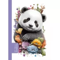 Fresh Notatnik ozdobny Panda 105x148 mm, g�adki 48 kartek