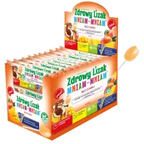 Starpharma Lizak o smaku mango mniam-mniam bezglutenowy Suplement diety Zestaw 40 szt.