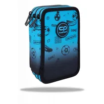 Coolpack, Pi�rnik potr�jny z wyposa�eniem Jumper 3 - Game Over Gradient Blue (F067008)