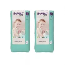 Bambo Nature Pieluszki 3 Midi 4-8 kg Zestaw 2 x 52 szt.