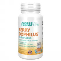 Now Foods Kids BerryDophilus Probiotyk dla dzieci Suplement diety 60 tab.