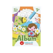 Album do kolorowania piaskiem Pory Roku 3 l+ Sabbiarelli