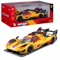 Bburago model 1:18 ferrari 499p kubica af corse lmh fia hypercar 18-16304