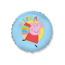 Balon foliowy Peppa Blue 45cm