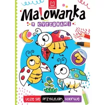 MALOWANKA Z CYFERKAMI. UCZ� SI�, PRZYKLEJAM, KOLORUJ�