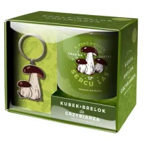 Pan Dragon Zestaw kubek + brelok Hobby-Czas na grzyby