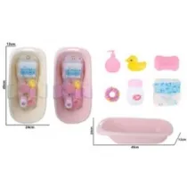 Wanienka do k�pieli lalki + akcesoria 24x49x12cm Madej