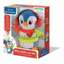 Pingu taczcy Edu pluszak Clementoni