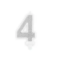PartyDeco �wieczka urodzinowa 4 7cm