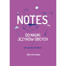 Notes do nauki j�zyk�w obcych (fioletowy)