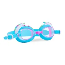 Aqua2Ude Okulary do pywania dla dzieci, Uroczy jednoroec, turkus, 3+