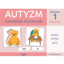 Autyzm. �wiczenia stolikowe. Zestaw 1. Zabawki