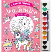 Malowanie farbkami. Jednoroce