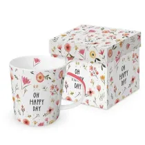 Ppd PaperProducts Design Kubek porcelanowy Oh Happy Day 350ml