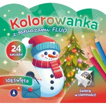 Kolorowanka z tatua�ami flou. Id� �wi�ta