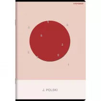 Top-2000 Zeszyt tematyczny A5 J�zyk polski linia, 70g 60 kartek
