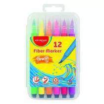 Keyroad Flamastry brokatowe 12 szt.