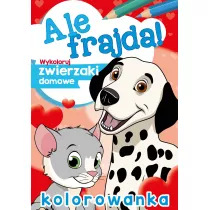 Ale frajda! Wykoloruj zwierzaki domowe