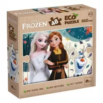 Puzzle 48 Frozen Eko dwustronne Lisciani