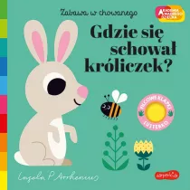 Gdzie si schowa krliczek? Akademia Mdrego Dziecka. Zabawa w chowanego