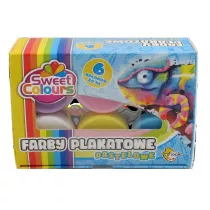 Sweet colours Farby plakatowe pastelowe 6 x 20 ml