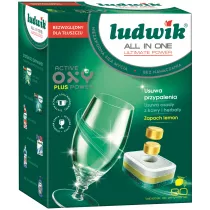 Ludwik Tabletki do zmywarek Lemon Ultimate Power 90 szt.