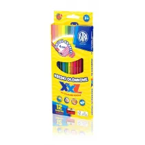 Astra Kredki owkowe hexagonalne 12 szt.