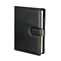 Drops Office Collection Planner 2026 A5 magnetyczny dzienno-tygodniowy Genua Premium czarny