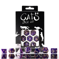 Cats Purrito, zestaw koci do gry, fioletowe Q-Workshop