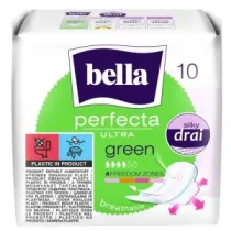 Bella Perfecta Ultra Green Silky Drai Podpaski higieniczne 10 szt.