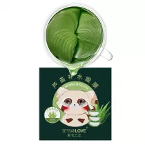 SersanLove Hydroelowe patki pod oczy z kwasem hialuronowym i naturalnymi ekstraktami Aloe 60 szt.