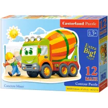 Puzzle 12 el. Betoniarka Castorland
