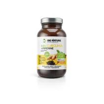 Big Nature Curcuma+Piperine suplement diety 90 tab. Bio