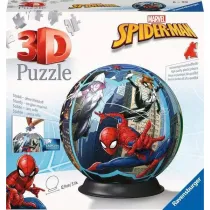 Puzzle 72 el. 3D Kula: Spiderman Ravensburger