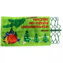 Arpex Haczyki plastikowe do ozd�b 30 szt.