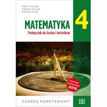 Matematyka 4. Liceum i technikum klasa 4. Podrcznik. Zakres podstawowy