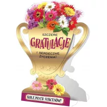 Kukartka Karnet Primus 0143 Gratulacje
