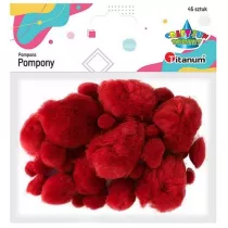 Titanum Pompony akrylowe 45 szt.