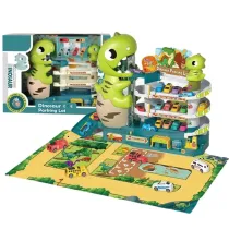 Zestaw parking Dinozaur z autami Maksik