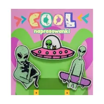 MCD Naszywki/ naprasowanki na plecak cool. Ufo
